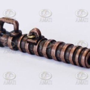 Tubo de Bombarda español en metal 32mm Amati 418532 Unidad