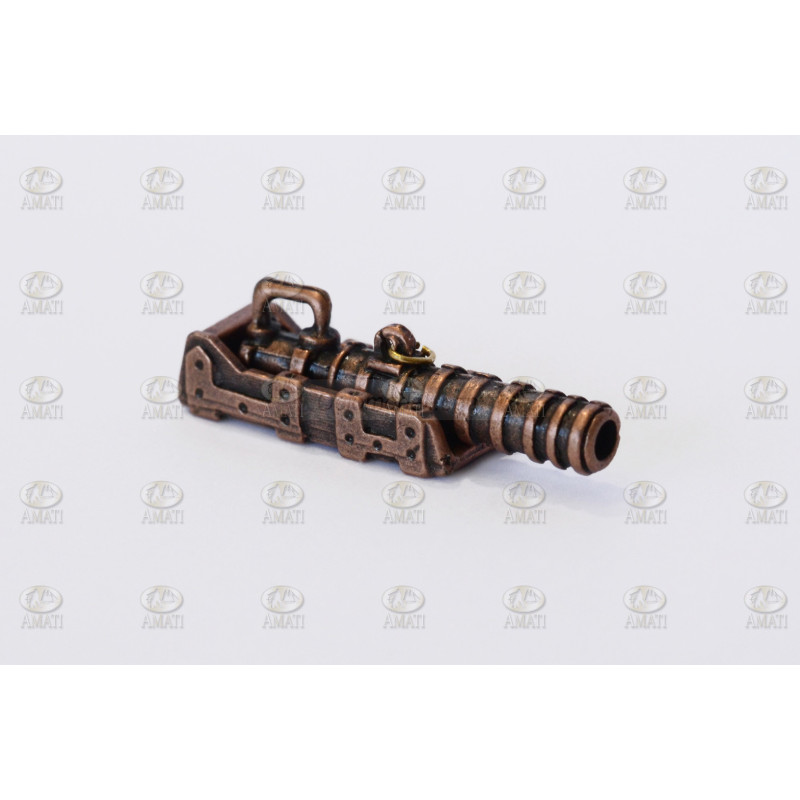 Cañón Español con Carro, 22mm. Amati 419022 Unidad