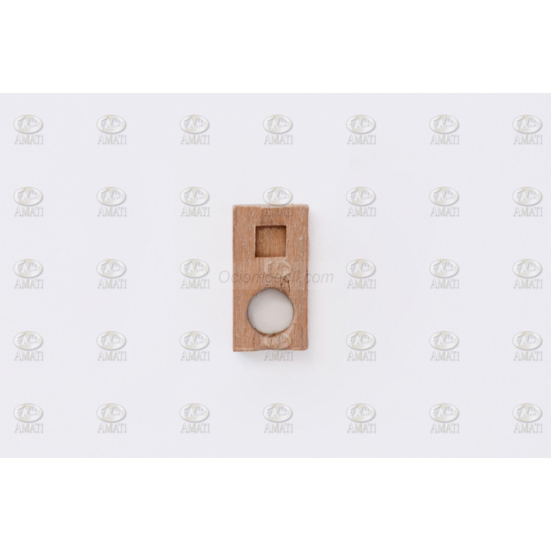 Tope de mástil inglés 13mm Amati 429802 Unidad