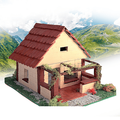 Kit de construcción de cerámica Chalet 1