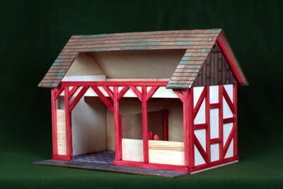 Kit de construcción de madera Establo