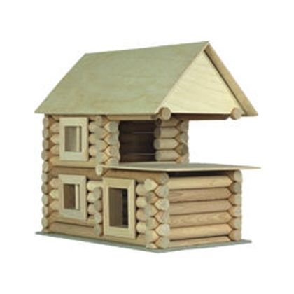 Kit de construcción de madera Vario maletin 72 piezas