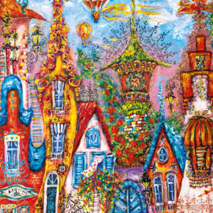 Blue Gate, Charming Village (Standard 500 pz) Heye 30064