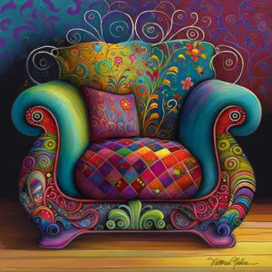 Sillón de Salón, Relax!  (Cuadrado 1000 pz) Heye 30090
