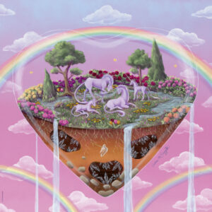 Los Unicornios, Tiny Worlds (Cuadrado 1000 pz) Helle 30104