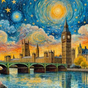Cielo Impresionante sobre Londres CherryPazzy 30882