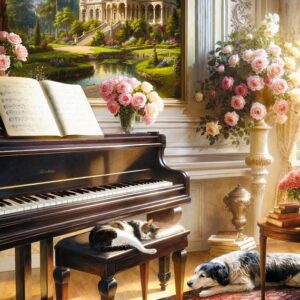 Sala de piano CherryPazzy 31339
