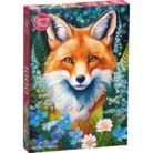 puzzle-cherrypazzi-zorro-rojo-en-flores-de-1000-piezas-31148