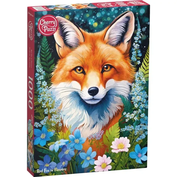 puzzle-cherrypazzi-zorro-rojo-en-flores-de-1000-piezas-31148 puzzle-cherrypazzi-zorro-rojo-en-flores-de-1000-piezas-31148