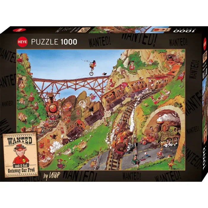 puzzle-heye-getaway-car-fred-de-1000-piezas-30052